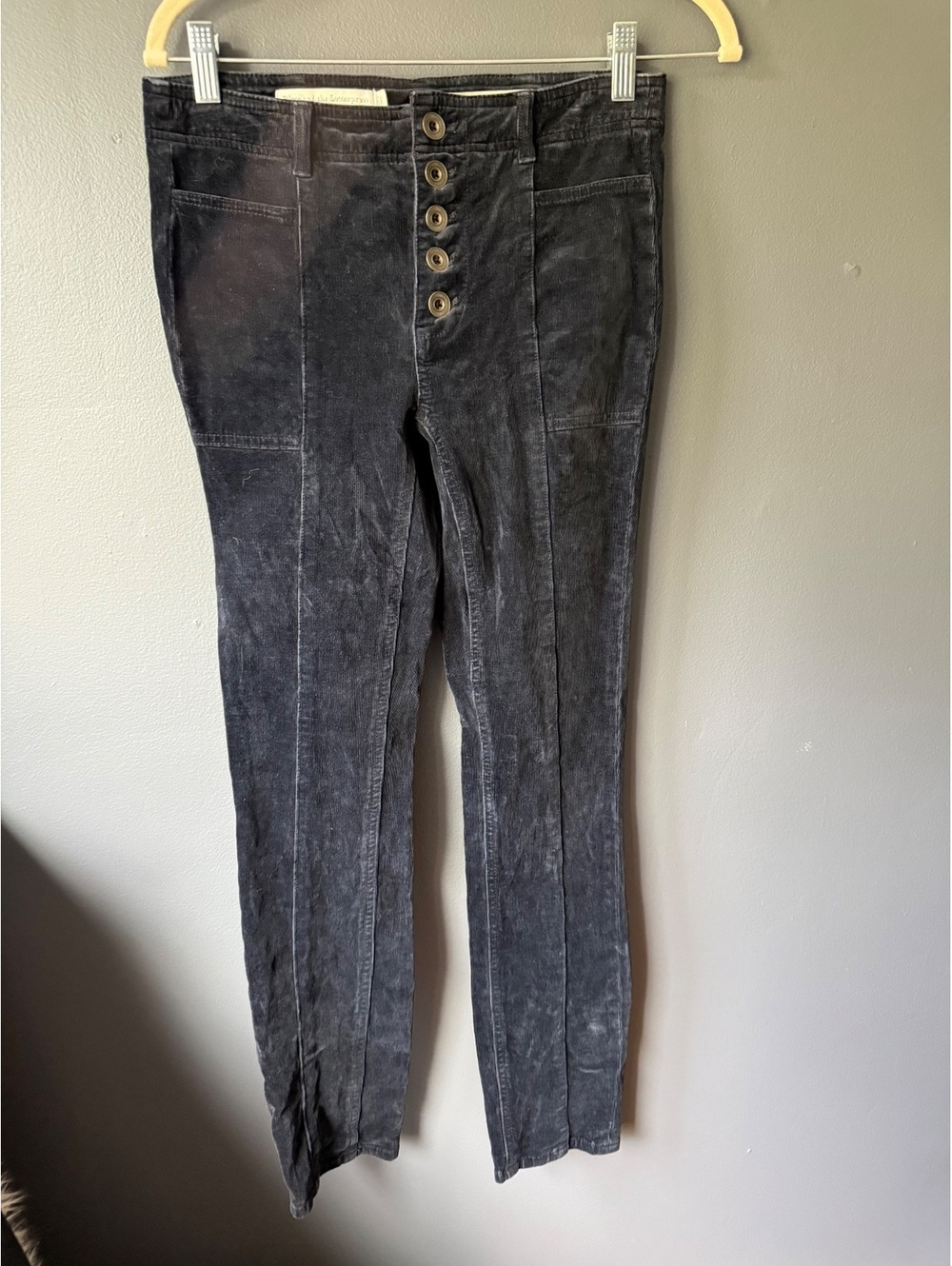 Anthropologie  Pilcro High-Rise Skinny Corduroy Pants Size 25